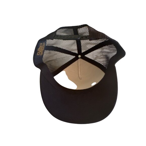 Single Fin Nags Head NC Black Trucker Hat Adjustable Snapback Mesh Back Adj. - Picture 3 of 4